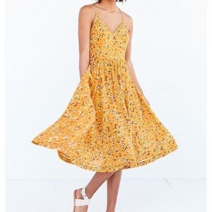 Urban outfitters yellow summer dress